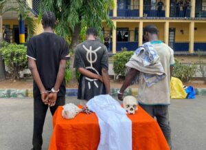 3 arrested with human skull in Imo