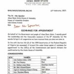 Akwa Ibom Assembly receives 27 nominees for commissioners, special advisers