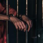 Handcuffed hands