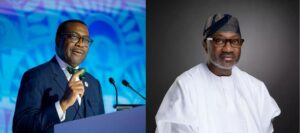 Akin Adesina and Femi Otedola