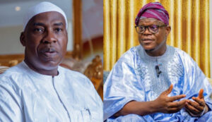 Dotun Babayemi (L), Dr. Ajibola Basiru (R)