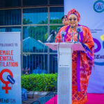 Minister of Women Affairs, Imaan Sulaiman-Ibrahim, at the International Day of Zero Tolerance for Female Genital Mutilation with the theme, “Stepping Up the Pace: Strengthening Alliance and Building Movements to End Female Genital Mutilation”