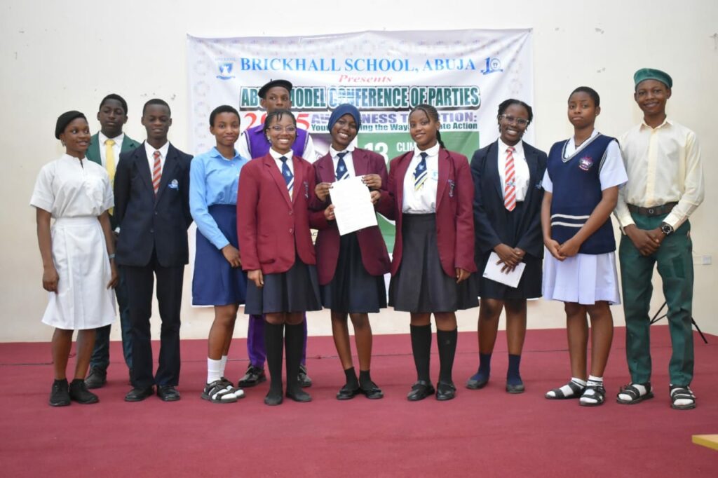 Abuja students unite to tackle climate change at model conference