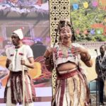 A performance from the National Troupe at the 38th Surajkund International Craft Mela, India