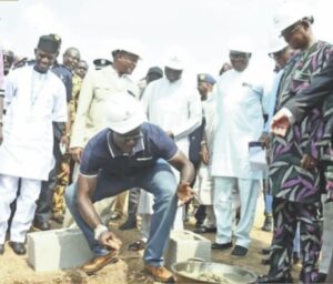 Adekambi laying foundation for new terminal building