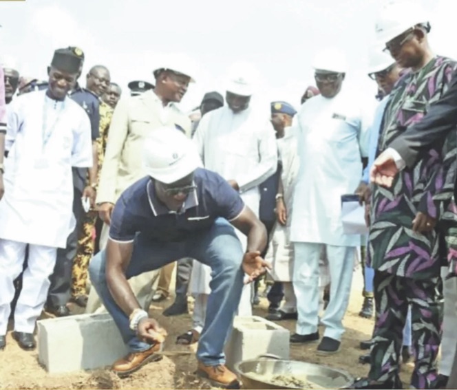 Adekambi laying foundation for new terminal building