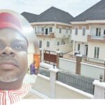 Buildings in Lagos (Inset- Eze)