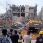 Lagos collapsed building