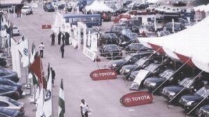 Exhibitors at a previous edition of the Lagos Motor Show
