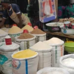 Foodstuffs in Nigerian market