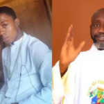 Fr. Philip Ekweli (right) and a major Seminarian (left), abducted from a Parish Rectory on March 3. Credit- Catholic Diocese of Auchi