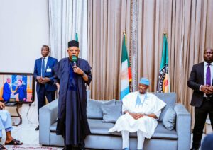 Shettima leads FG delegation to Katsina following Radda’s mother’s demise