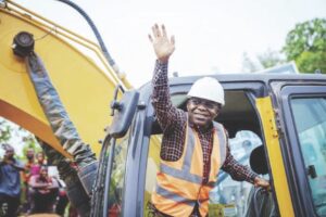 Gov. Otti at the flag-off