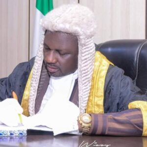 Speaker Benue State House of Assembly Rt. Hon. Aondona Dajoh