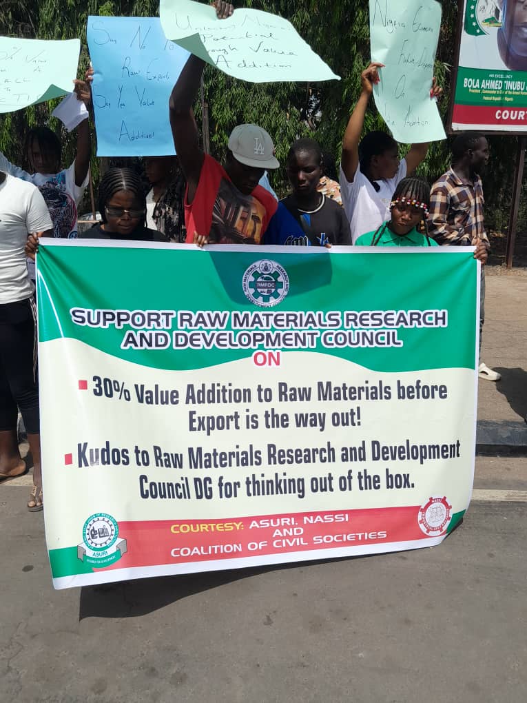 Stakeholders rally behind RMRDC’s 30% value addition bill