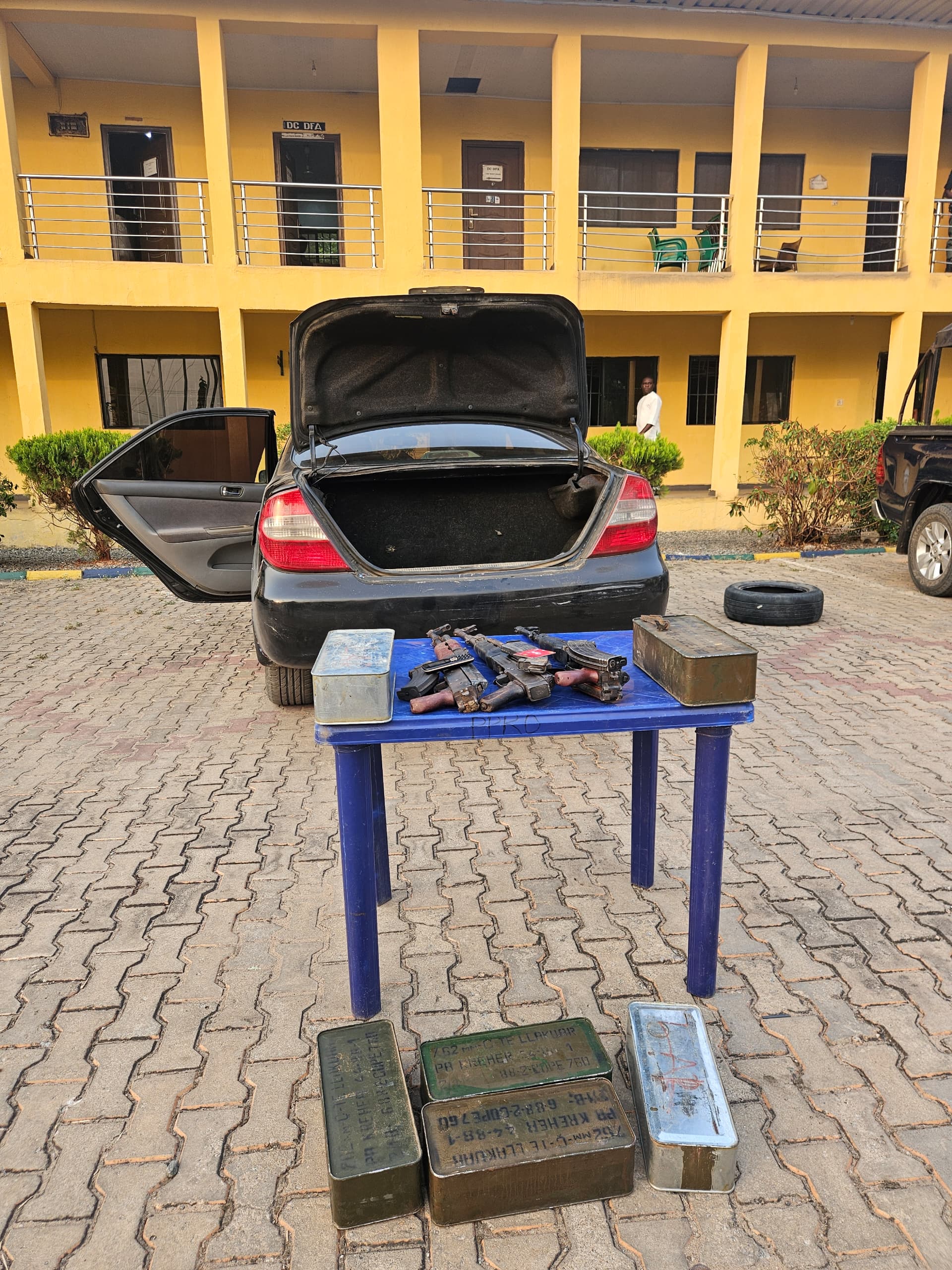 Police arrest 2 suspected gun runners in Delta, recover arms