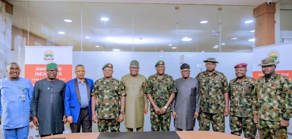 Oyebanji assures army of collaboration as new formation takes off in Ekiti