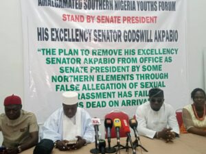 Southern youth group reject “northern plot” against Akpabio over sexual harassment claims