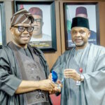 Akpabio praises Lado for leak-free Senate communication