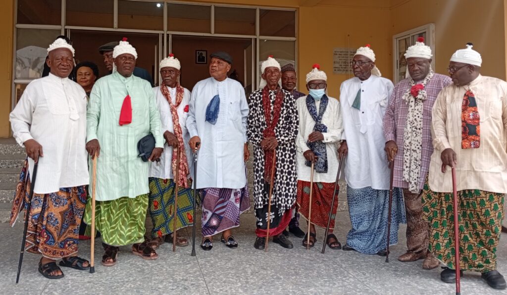 Some kingmakers at the  High Court complex  after the dismissal of the case