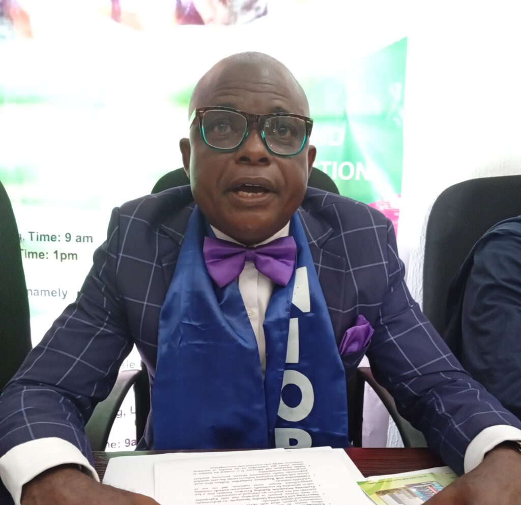 Bldr. Dr. Peter Ojeka, Cross River State Chapter Chairman of NIOB