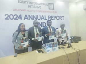 L-R; Mobisola Odimegwu, Friday Iloegbunam , Chris Iyama and Lillian Anyebe at the event