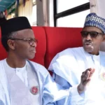 Nasir El-Rufai and Muhammadu Buhari