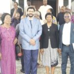 Prof. Kumar (2nd left) with NUC accreditation officials