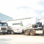 Purpose-built bulk cement haulage trucks acquired recently by ABC Transport