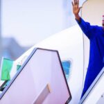 Tinubu on a foreign trip