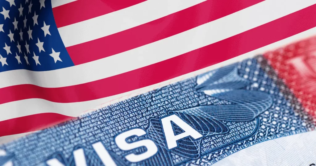 US visa application