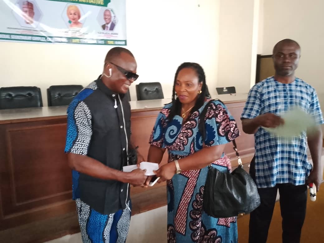 One of the beneficiaries being resettled