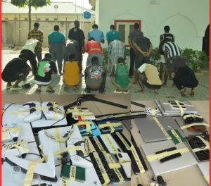 EFCC nabs 21 suspected internet fraudsters in Bauchi