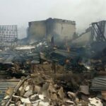 Fire ravages Aleshinloye market, Oyo governor offers support