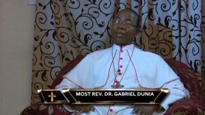 Bishop of the Catholic Diocese of Auchi Most Rev. Dr. Gabriel Dunia