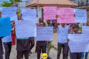 Protesting teachers