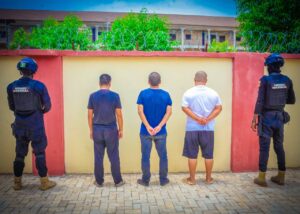 Mining Marshals raid fortified site, arrest 3 foreign nationals