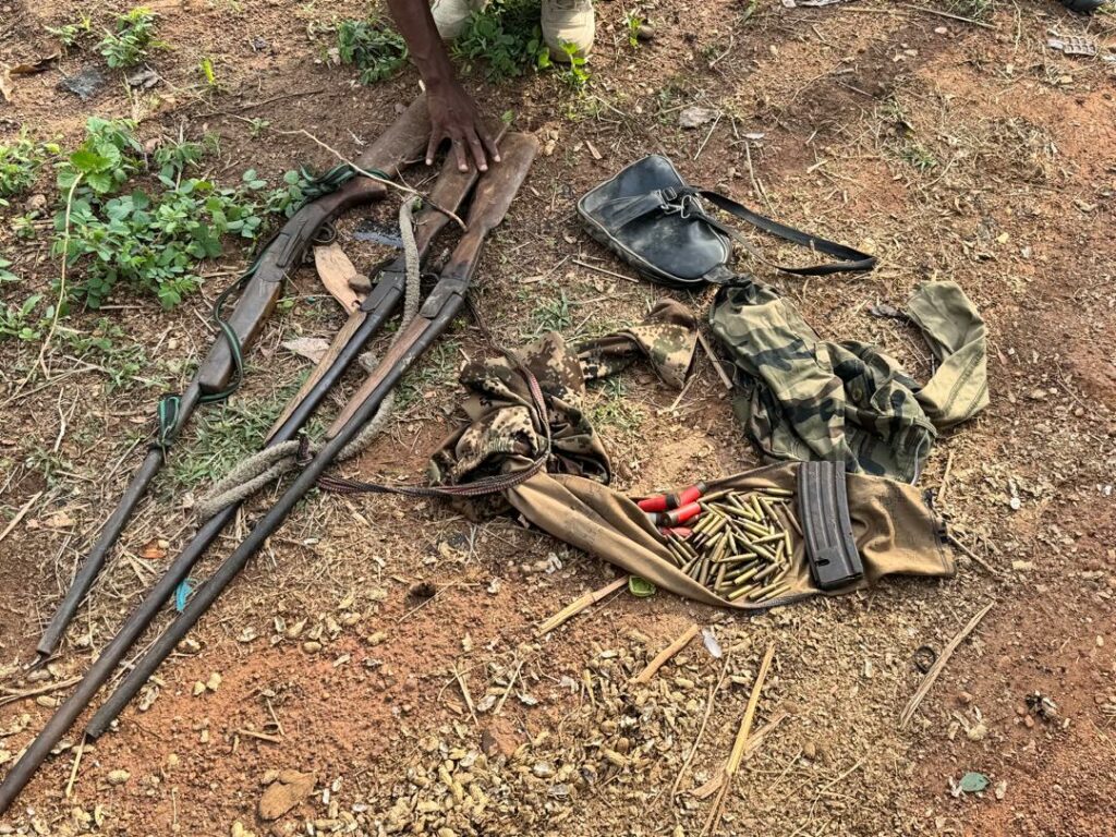 recovered ammunition