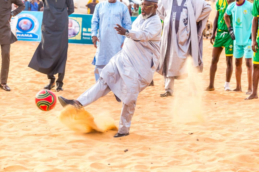 Sanusi hails 2025 Beach Soccer League kick off in Birnin Kebbi