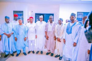Buhari with Progressive Governors Forum