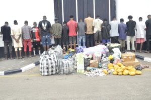 Apapa: Navy raids criminal hideout, arrests 27 drug suspects