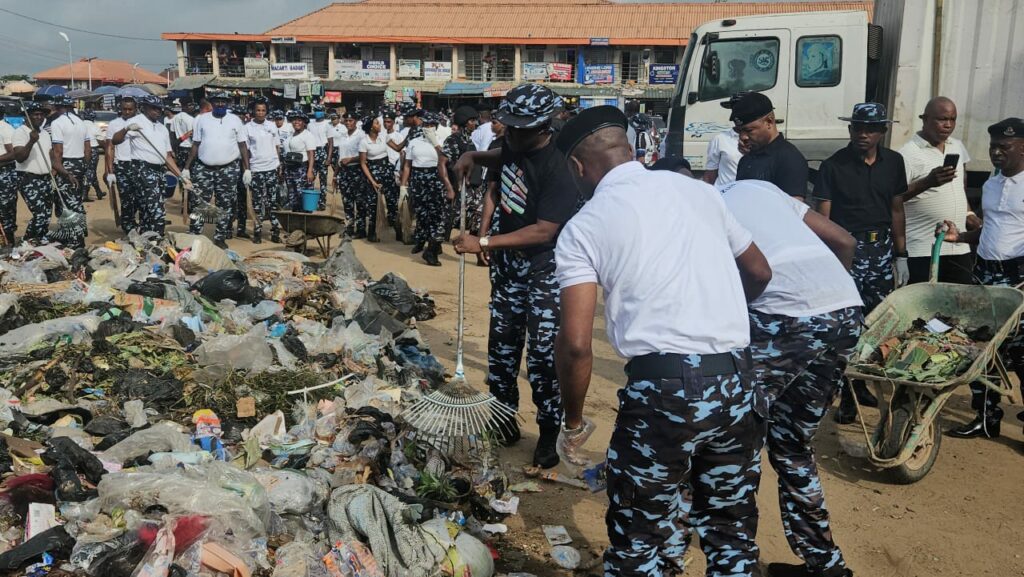 Delta police mark National Police Day with outreach and clean-up