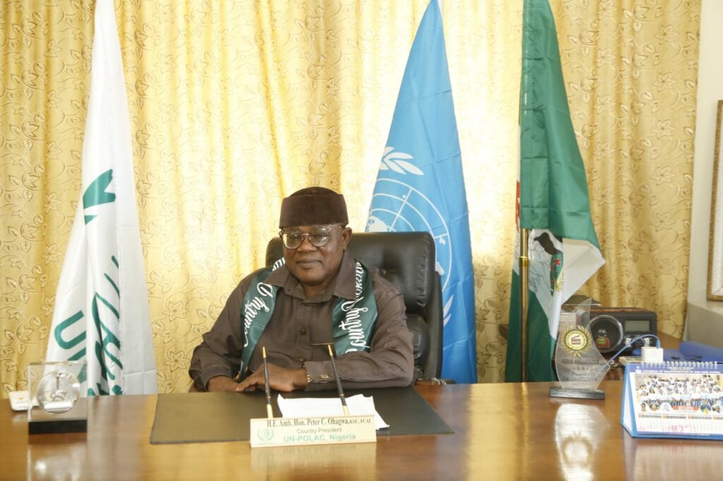 UN-POLAC Country President, Peter Ohagwa