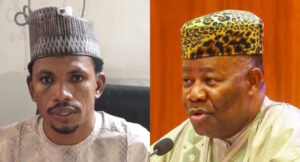L-R: Elisha Abbo, Godswill Akpabio