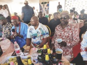 Allison, Ayogu and Oshaba-Onuh during the event