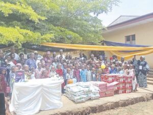Beneficiaries of food items from Kaduna Senator