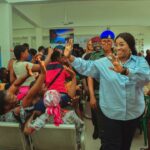 Bishop Eyoanwan Otu during the flag off of the free medical outreach in Obudu LGA of Cross River State