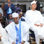 L-R: Ex-Kaduna Governor Nasir El-Rufai, Ex-Vice President Atiku Abubakar, Ex-President Muhammadu Buhari
