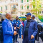 Senate President Godswill Akpabio at Pope Francis burial