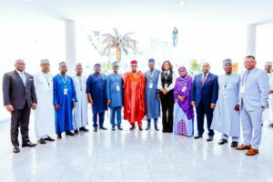 Vice President Kashim Shettima (centre) launches NISO board